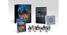 Square Enix PS4 Octopath Traveler II Collector's Edition Set Video Game Bundle