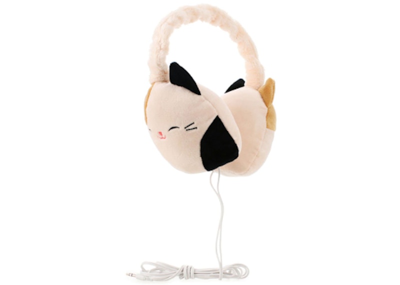 Squishmallow Cam The Calico Cat Plush Headphones GB