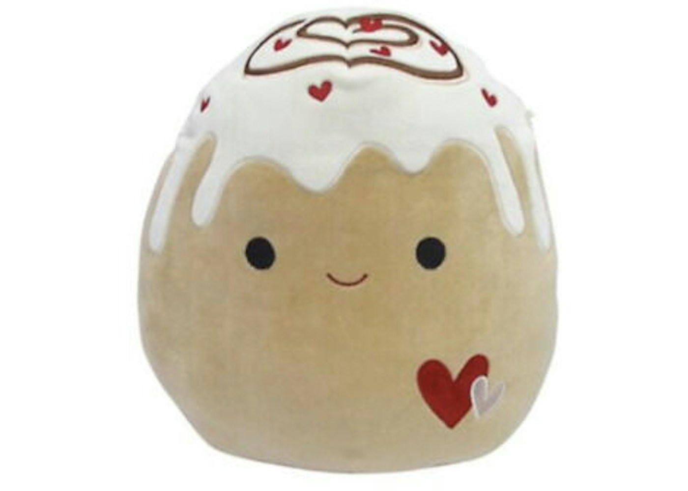 picture Stacy The Squid Squishmallow Valentines Day squishmallow chanel the cinnamon bun 12 inch valentines day exclusive plush tan white