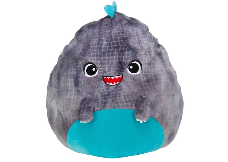 grey dinosaur squishmallow