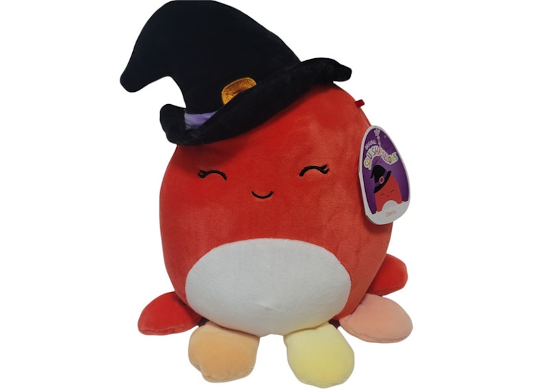 octopus with witch hat squishmallow