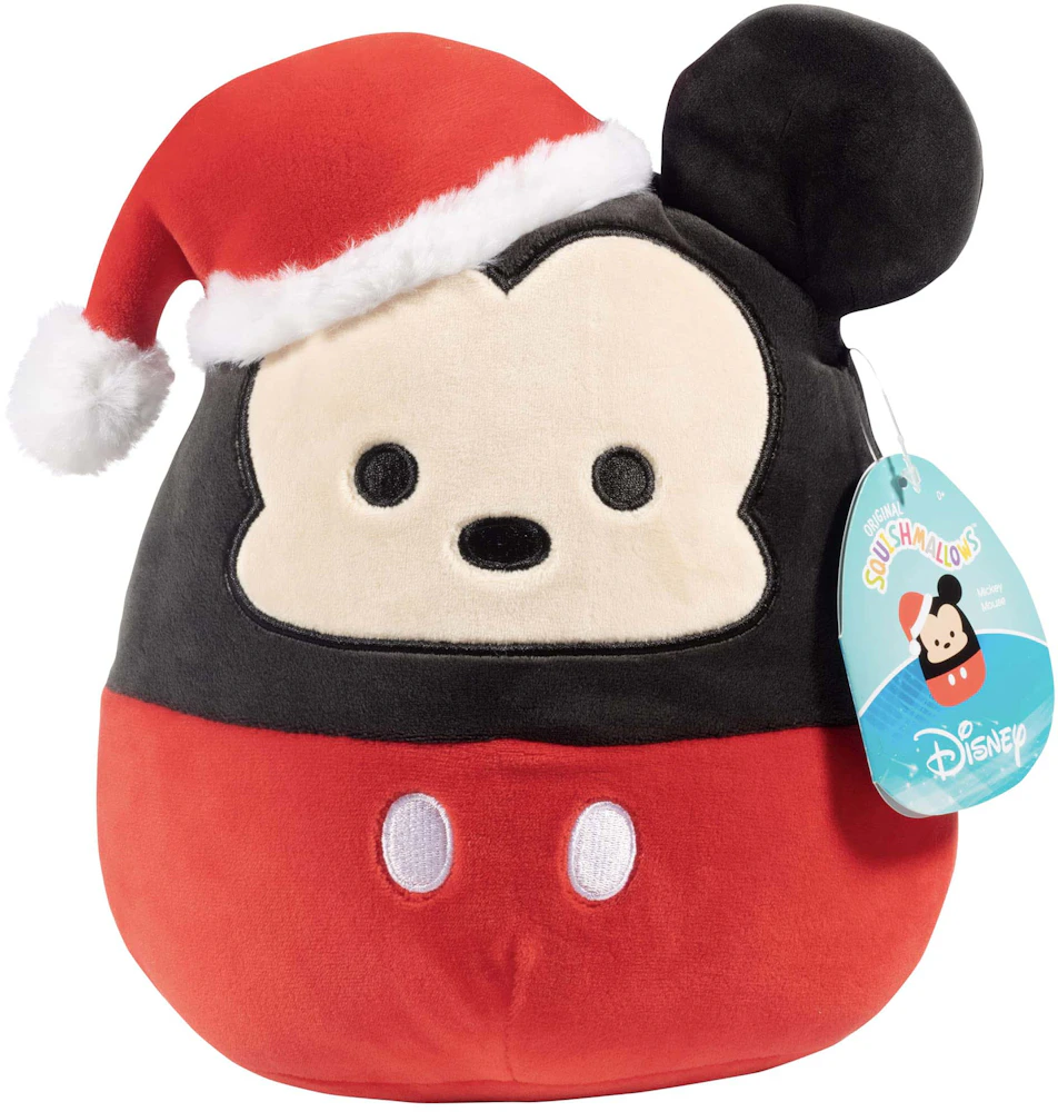 Squishmallow Disney Mickey Mouse Santa 2022 Christmas Edition 16 Plush - DE