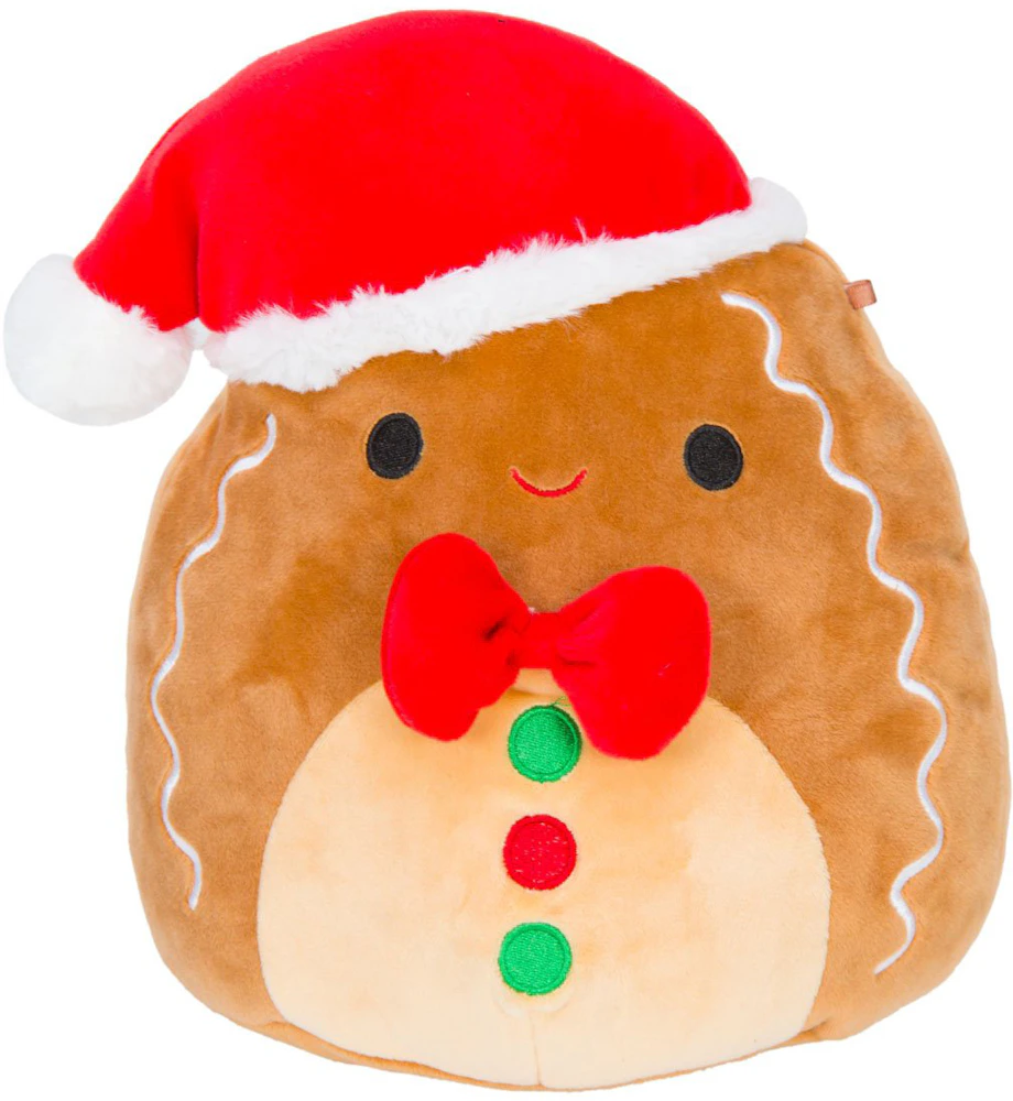 Christmas Squishmallow Jordan Corduroy Gingerbread with Bowtie 5 Stuf –  Steve's Hallmark