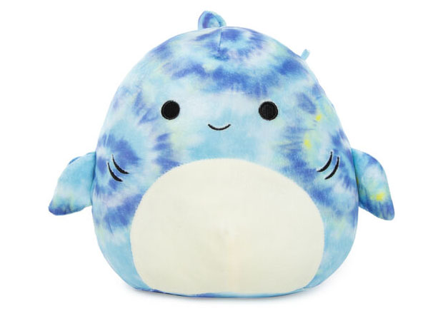 Squishmallow 16” Luther The Blue Tie Dye Shark AUTHENTIC Ocean Squad ...