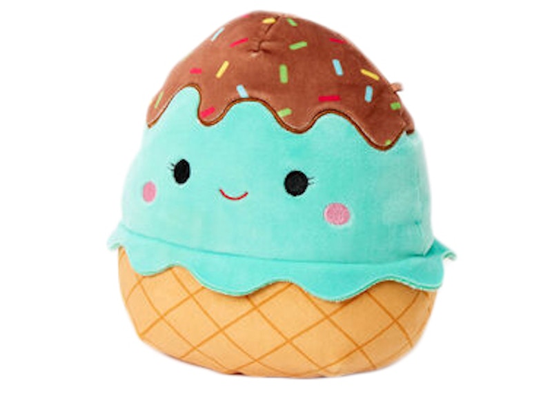 Squishmallow Maya The Mint Ice Cream Cone 12 Inch Plush Mint/Brown SS20