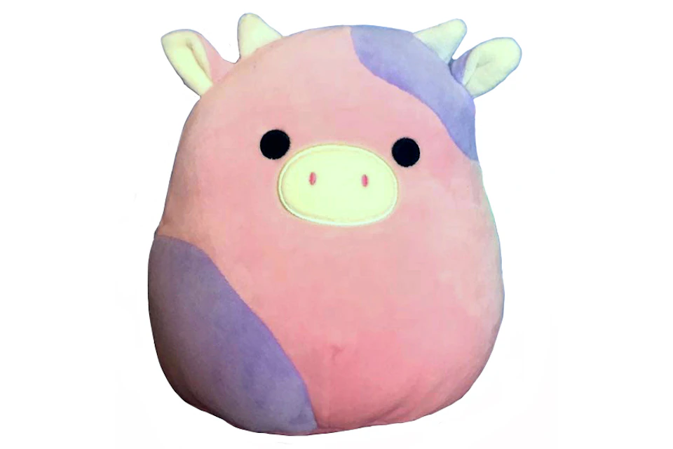 Squishmallow Patty The Cow 16 Inch Plush Pink/Purple