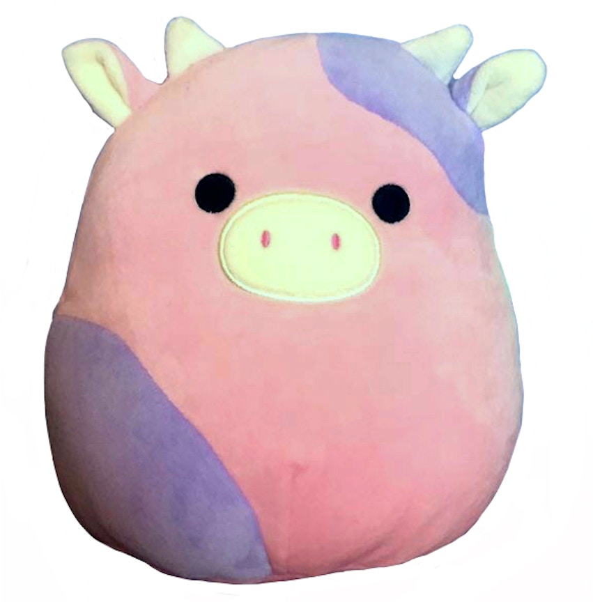 Squishmallow Patty The Cow 8 Inch Plush Pink/Purple - SS20