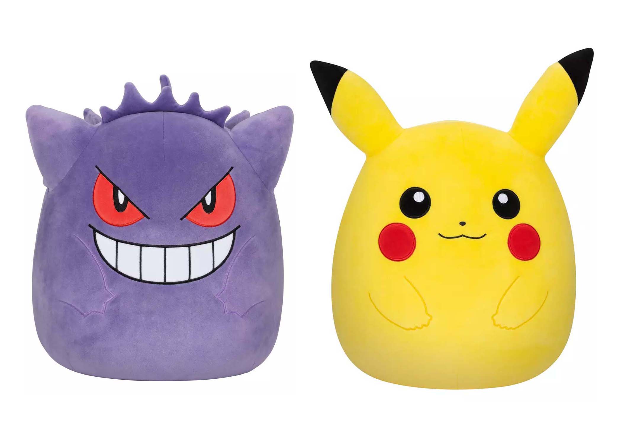 Squishmallow Pokemon Gengar & Pikachu 14