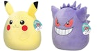Squishmallow Pokemon Gengar y Pikachu Set de peluche de 12 pulgadas (versión Centro Pokémon)