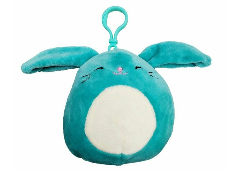 squishmallow teal bunny