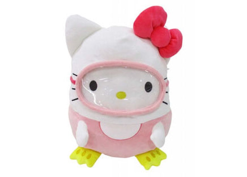 hello kitty snorkel squishmallow