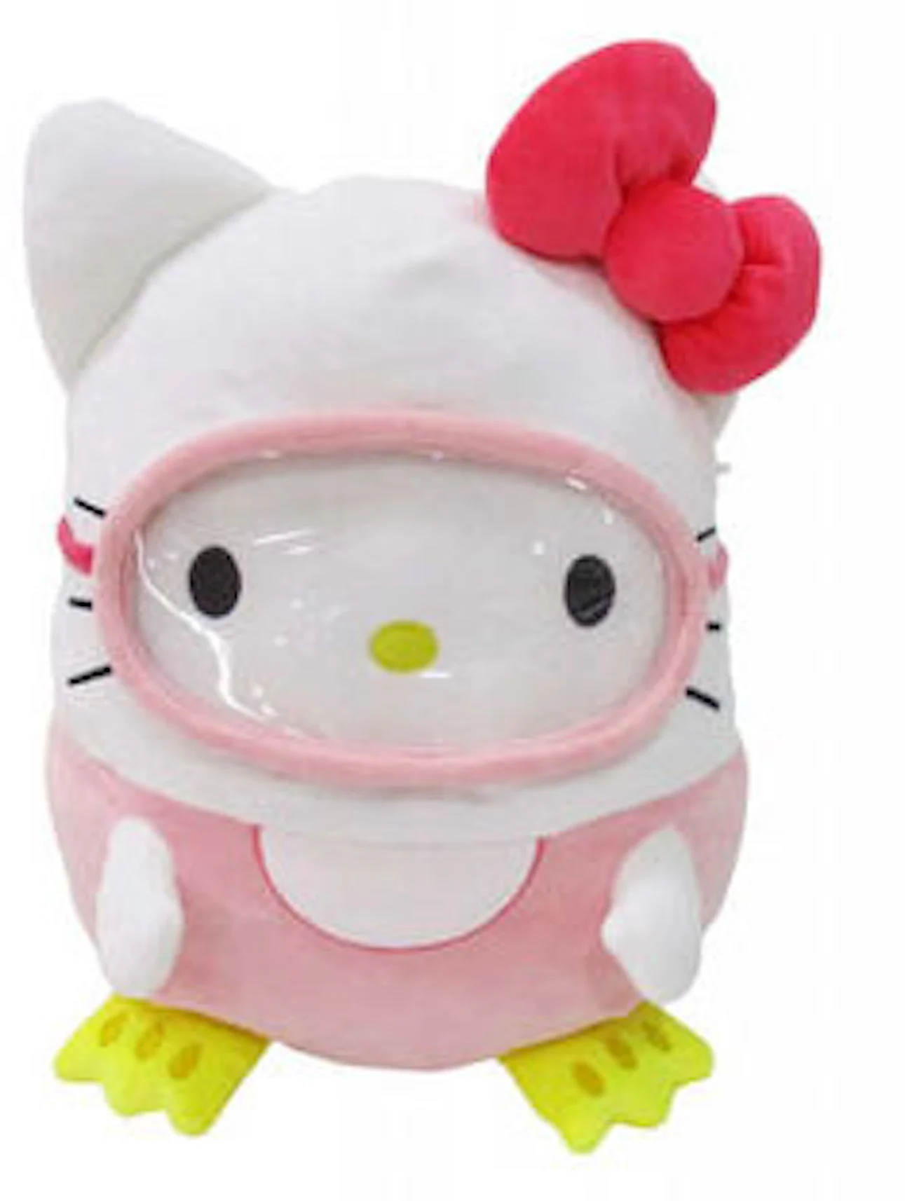 Squishmallow Sanrio Hello Kitty Scuba Mask 20 Inch Plush Pink/White - SS21  - US