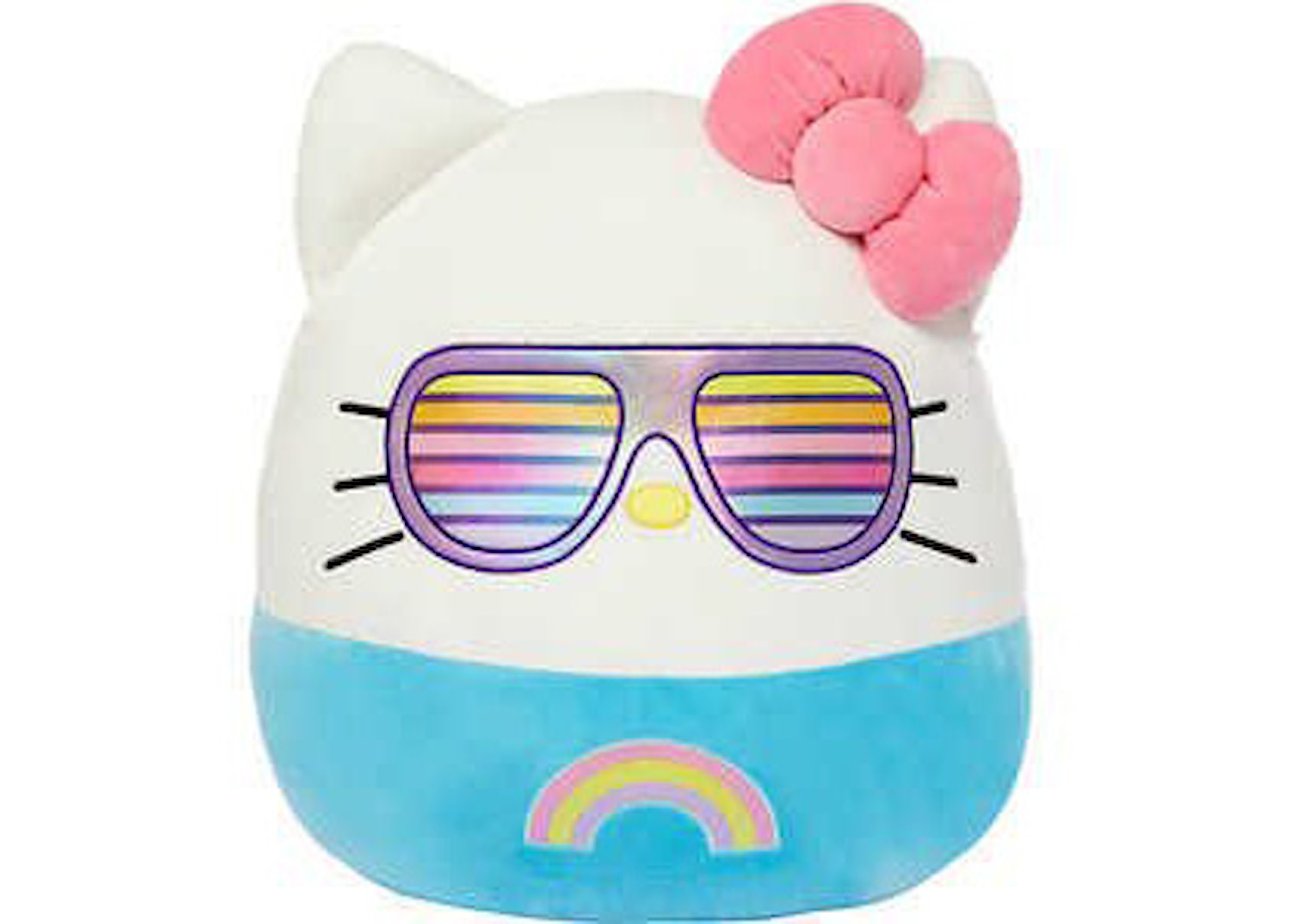 Squishmallow Sanrio Hello Kitty Sunglasses 20 Inch Plush Blue/White - SS21  - US