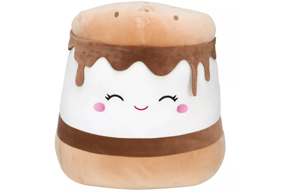Squishmallow Stackable Smore 20 Inch Plush Brown