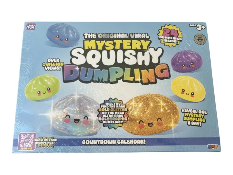 Squishy Bun Dumpling 2026 Advent Countdown Calendar