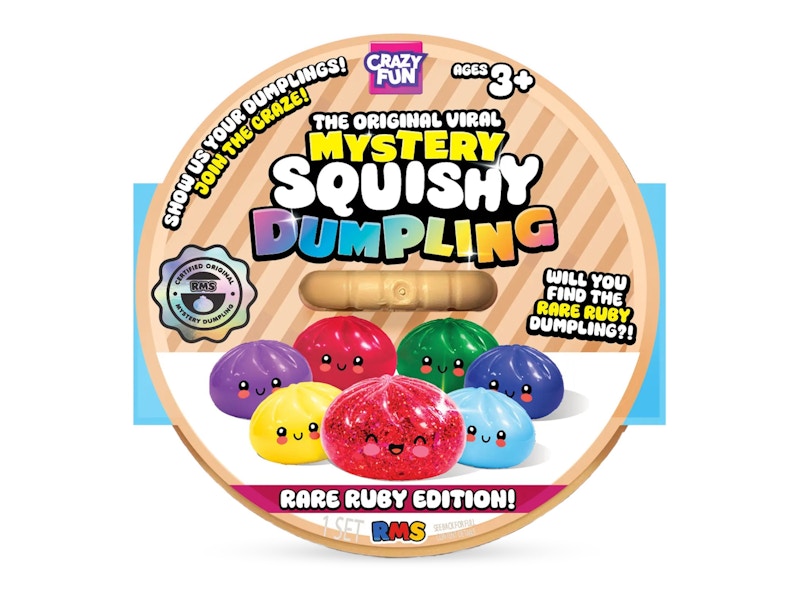Squishy Bun Dumpling Rare Ruby Edition Blind Box