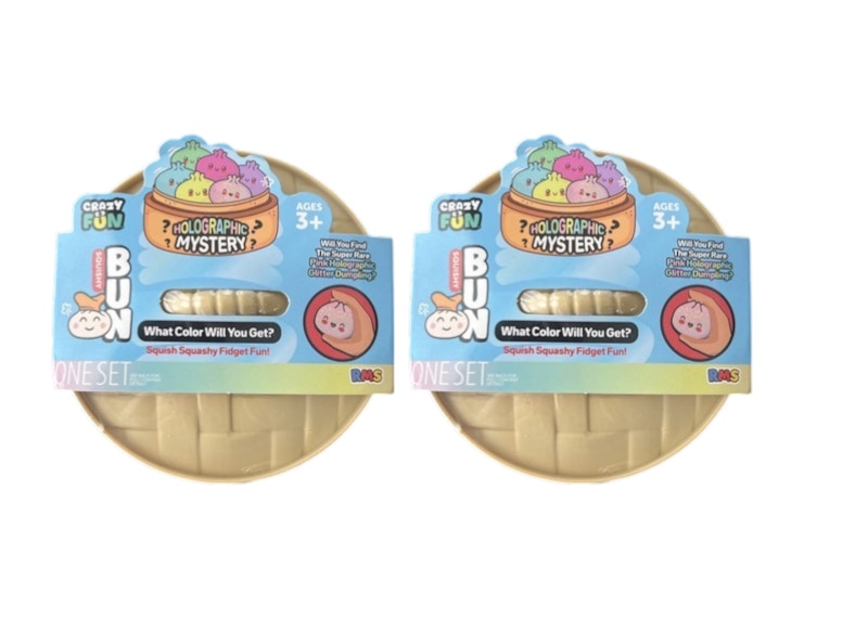 Squishy Bun Holographic Mystery Squishy 