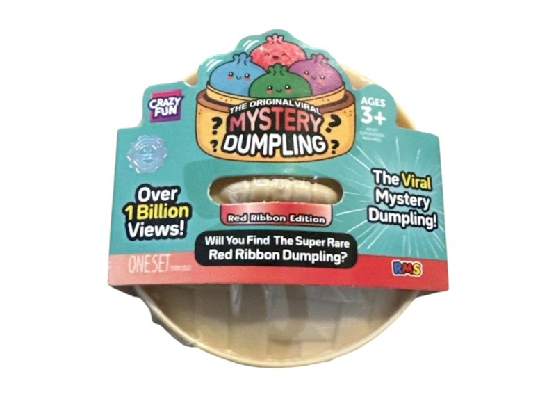Squishy Bun The Original Viral Mystery Dumpling - Mini Red Ribbon Edition Blind Box