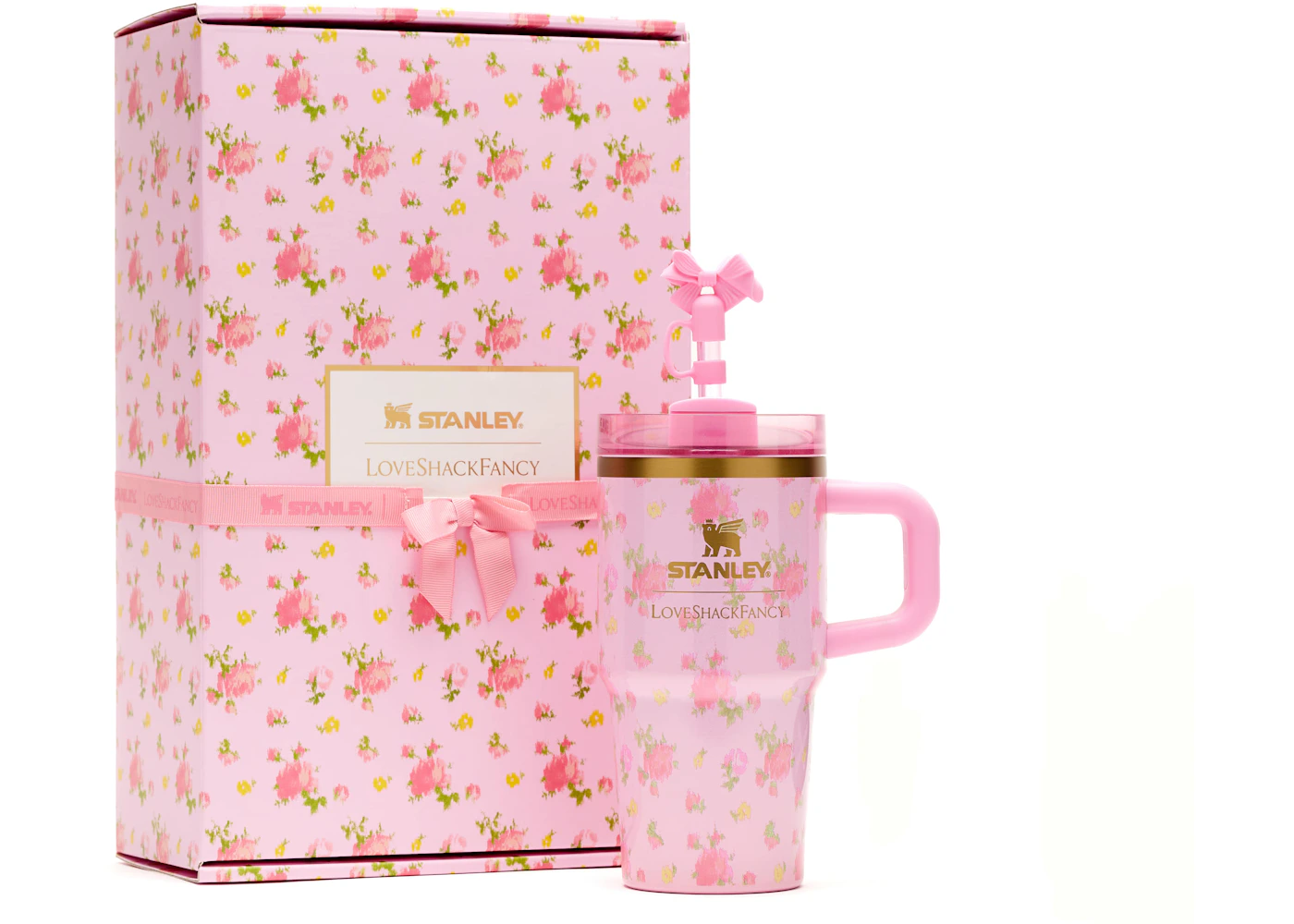 Stanley 1913 x LoveShackFancy Flowstate Quencher 20oz Tumbler with ...