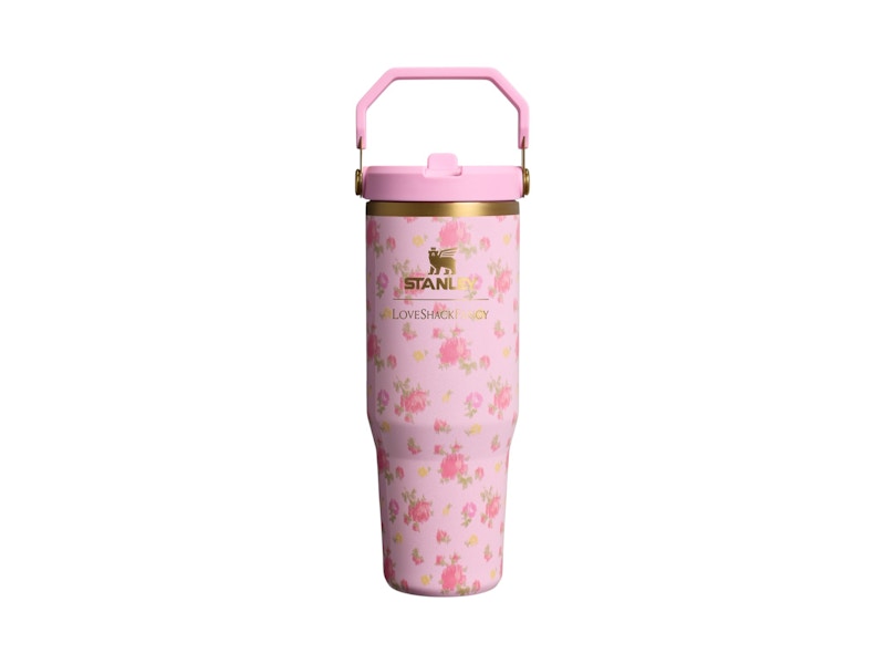 Pre-owned Stanley 1913 X Loveshackfancy Iceflow Flip Straw 30oz Tumbler In Ibiza Sunset