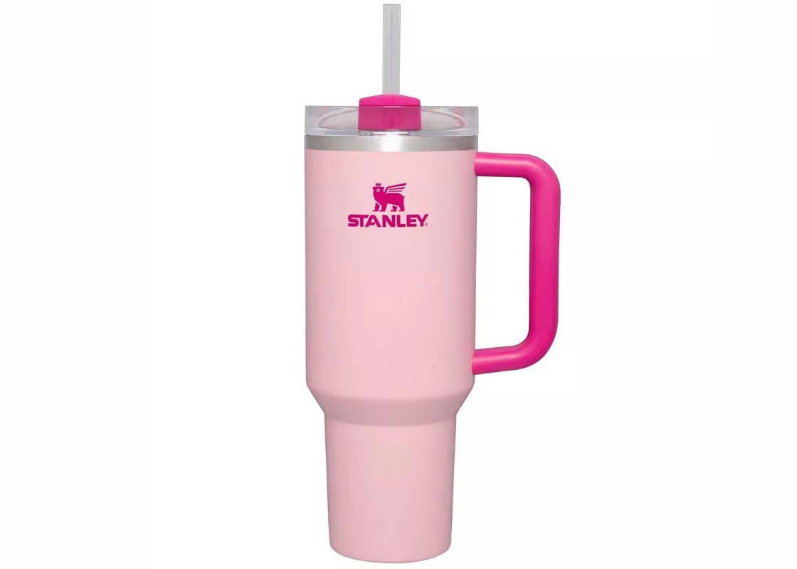 Pink stanley deals cup tumbler