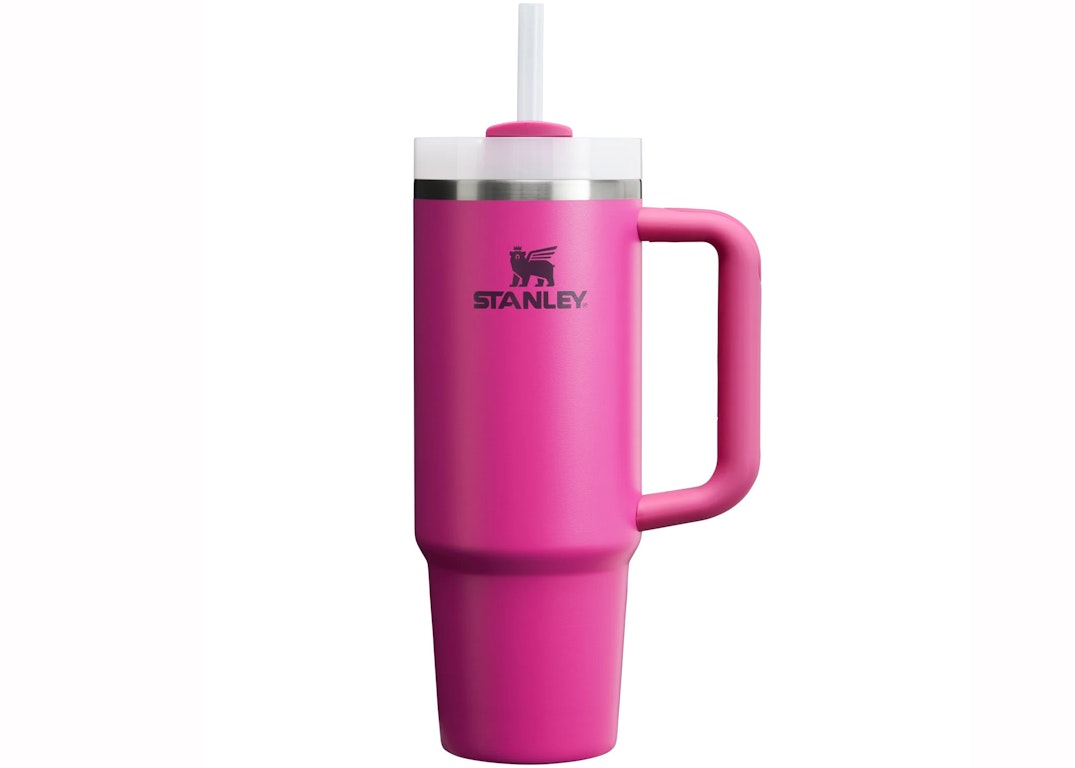 Pre-owned Stanley Flowstate Quencher 30oz Tumbler Fuchsia
