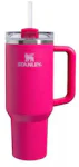 Stanley x Starbucks (Target Exclusive) Quencher 40oz Tumbler Winter Pink ( 2024) in Stainless Steel - US