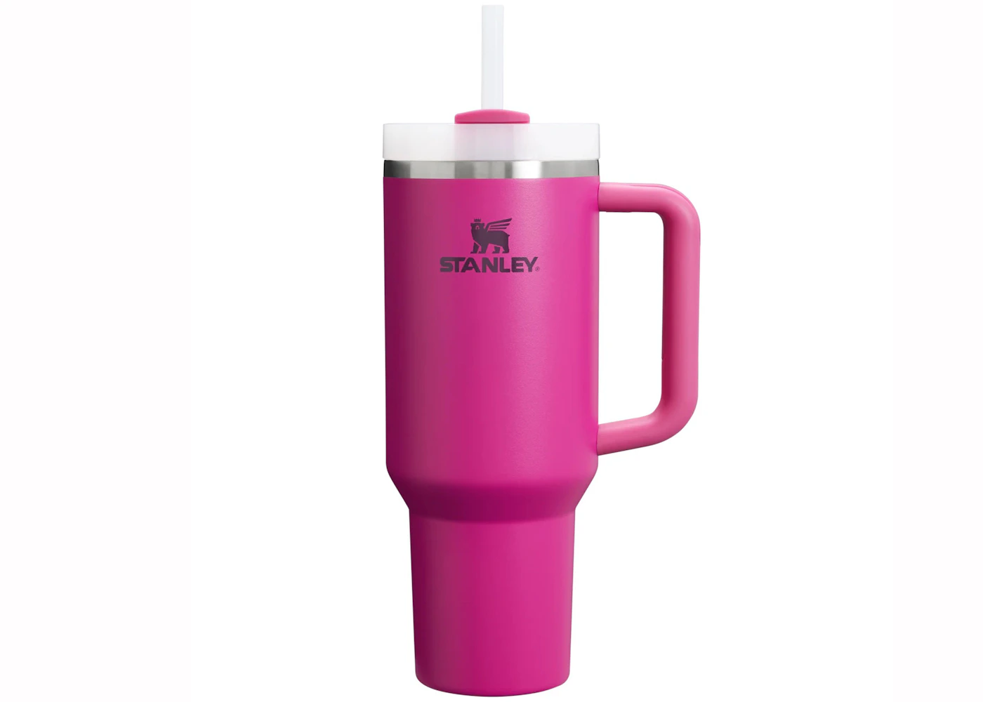 Stanley Flowstate Quencher 40oz Tumbler Fuchsia in Stainless Steel - US