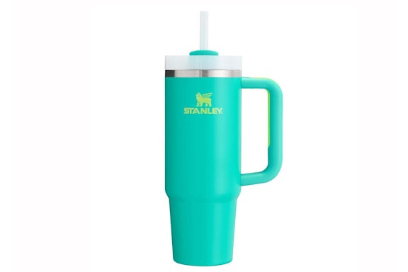 Stanley Heat Wave Exclusive Collection Flowstate Quencher 30oz Tumbler Tropical Teal
