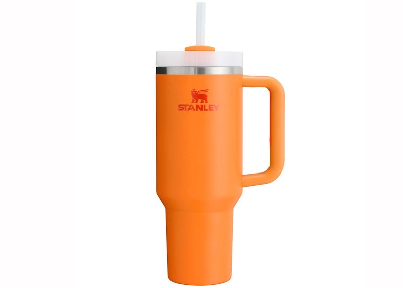 Stanley Heat Wave Exclusive Collection Flowstate Quencher 40oz Tumbler Goldenrod in Stainless