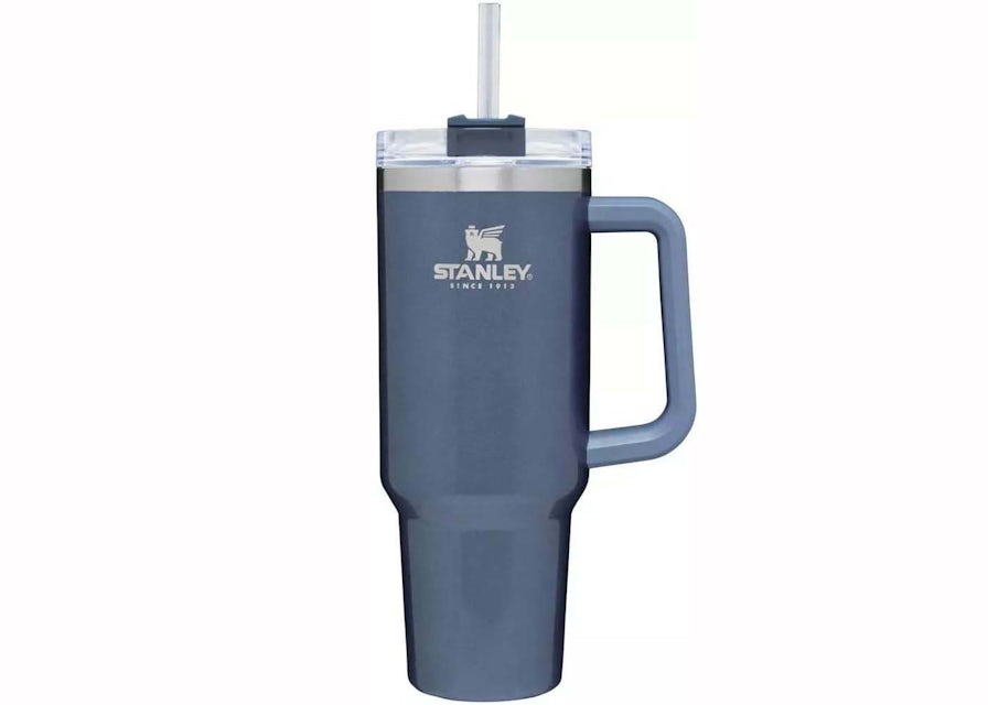 Stanley - STORMY SEA - Soft Matte 40 oz. Quencher Tumbler - Navy Blue - NWT!