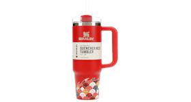 Vaso térmico Stanley The Lunar New Year Limited Edition Flowstate Quencher 1 L en rojo