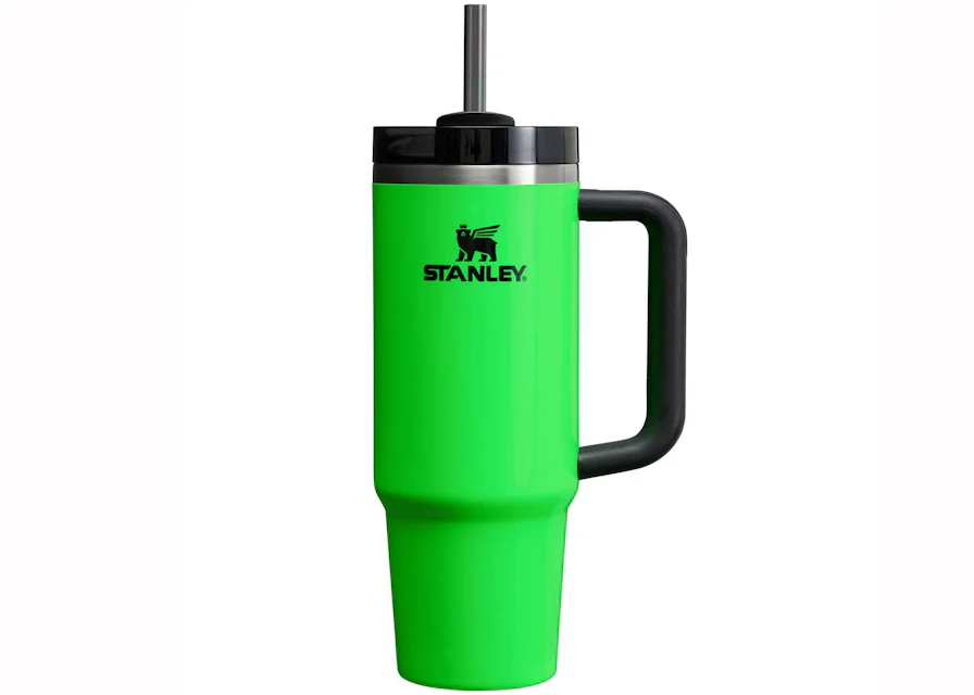 Stanley The Neon Collection Flowstate Quencher 30oz Tumbler Neon Green in  Stainless Steel - US