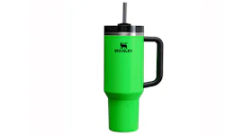 Stanley The Neon Collection Flowstate Quencher 40oz Tumbler Neon Green