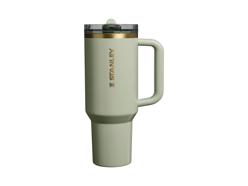Pre-owned Stanley The Quencher Protour Flip Straw 40oz Tumbler In Juniper In Green