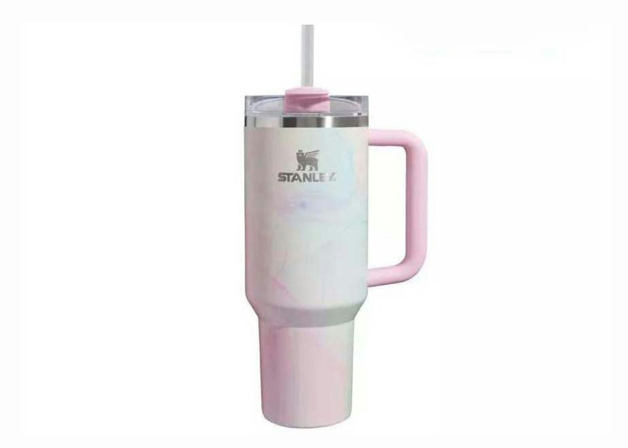 Stanley 40oz Stainless Steel H2.0 FlowState Quencher Tumbler Flamingo Pink  Limited Edition