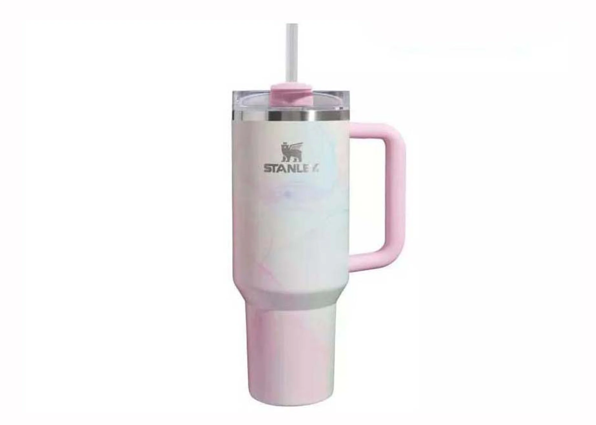 Stanley Tulle Quencher 40oz Tumbler Pink Multicolor in Stainless Steel - US