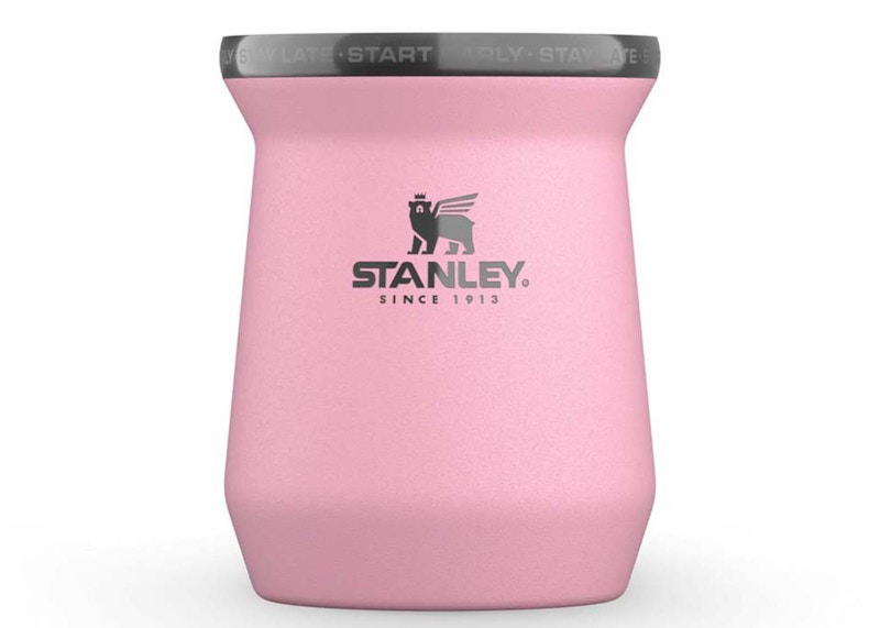 Pre-owned Stanley X Leo Messi The Goat Collection Classic Mate 8oz Mug In Messi Goat Pink