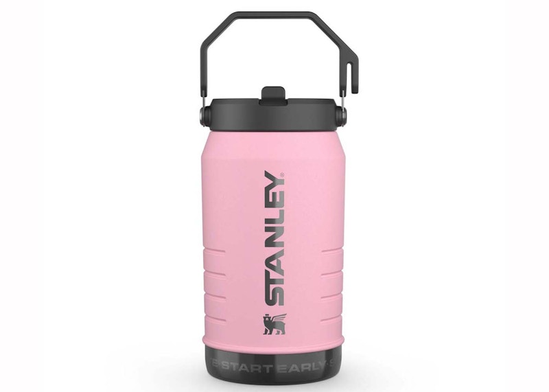 Pre-owned Stanley X Leo Messi The Goat Collection Iceflow 64oz Jug With Fast Flow Lid In Messi Goat Pink