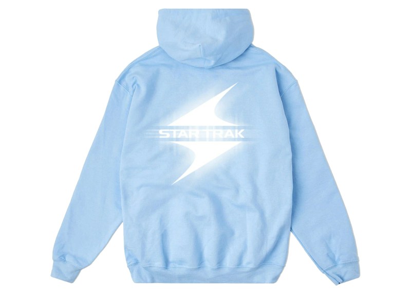 Star Trak Flash Hoodie Light Blue