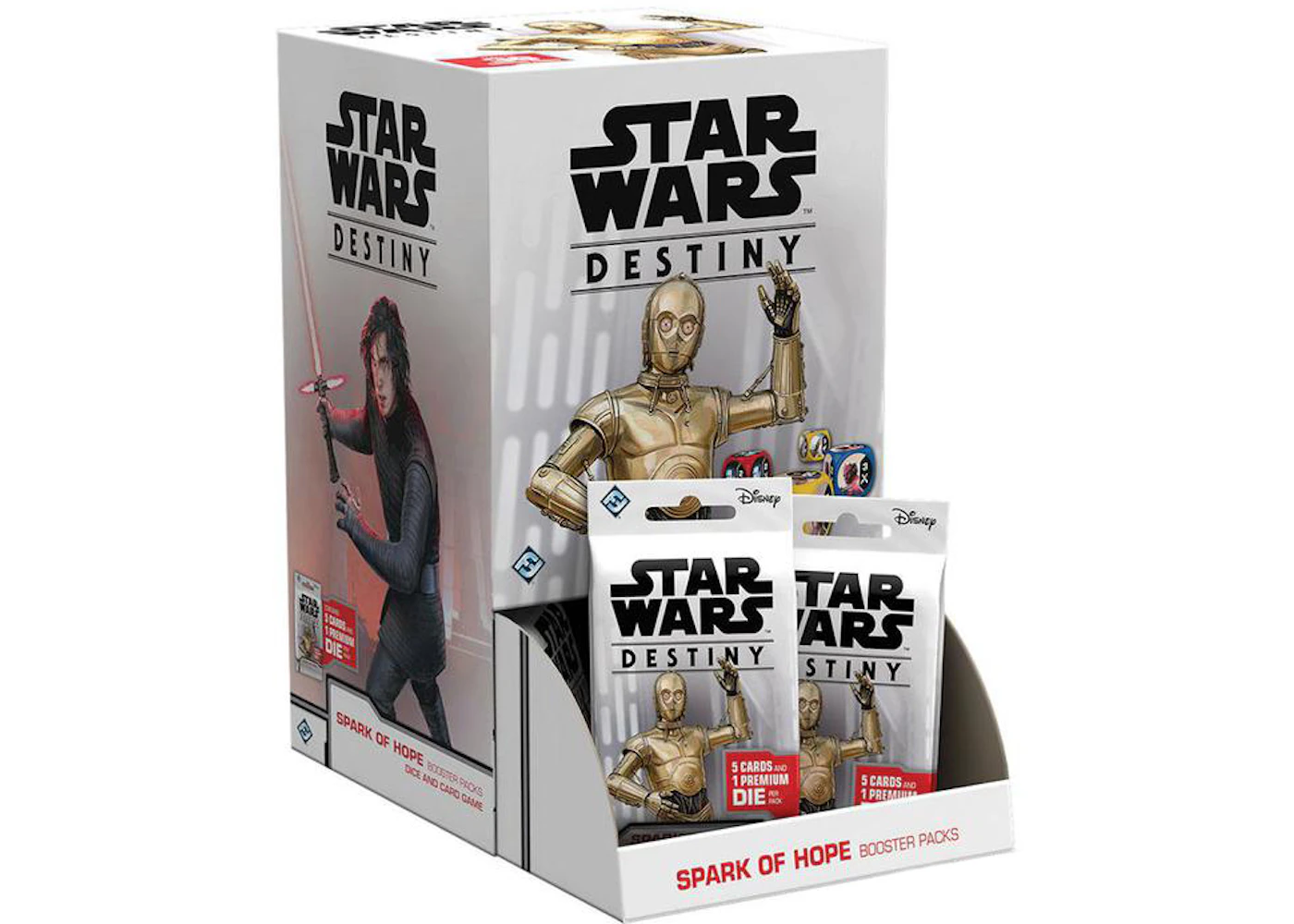 Star Wars Destiny Spark of Hope Booster Box - GB Star Wars Destiny Spark of Hope Booster Box - GB