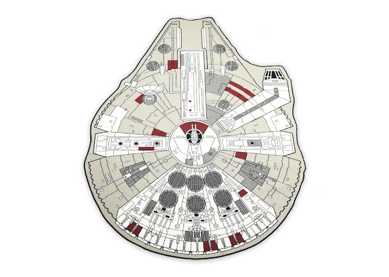 Star Wars Millennium Falcon Large Area Rug