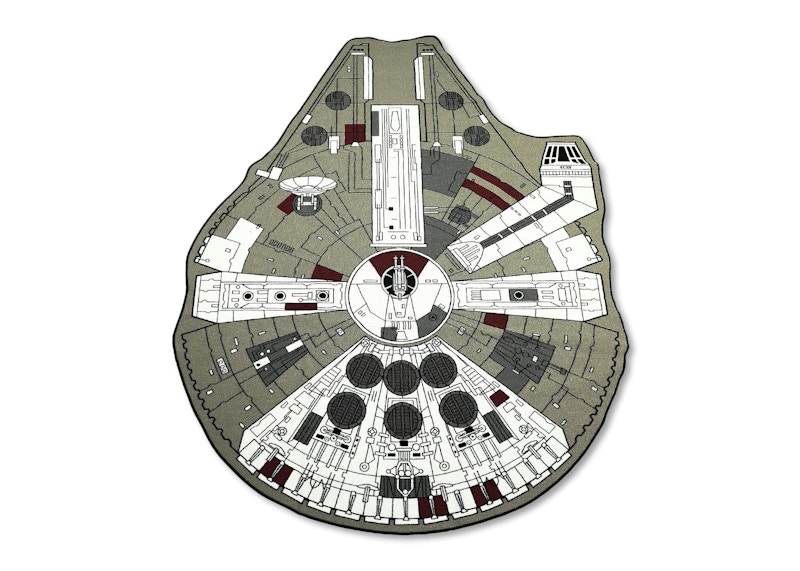 Star Wars Millennium Falcon Small Area Rug