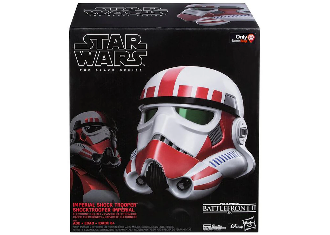 Hasbro black top series helmet