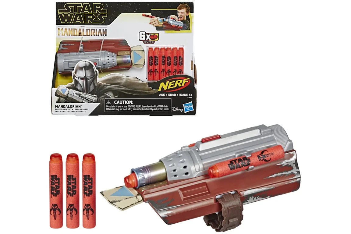 NERF x Star Wars The Mandalorian Rocket Gauntlet Toy