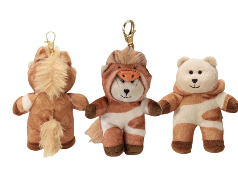Starbucks Bearist Year of the Horse Plush Keychain - US