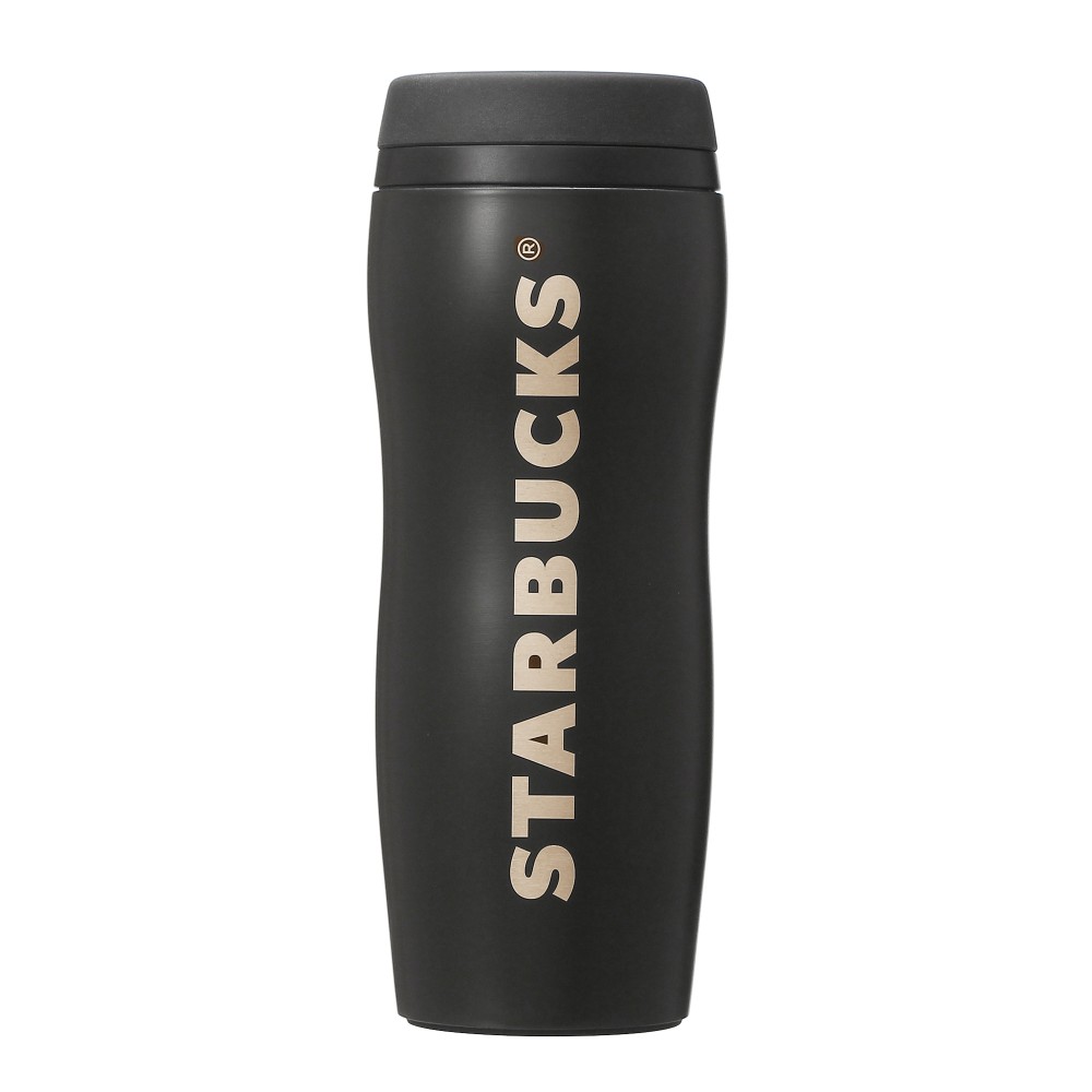 Starbucks x Fragment Stainless Steel Logo Curved Bottle Matte Black
