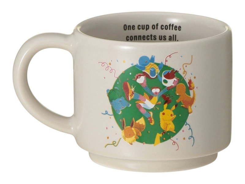 Starbucks x Pokemon Coffee Connection 2 -Way Stacking Demi Mug