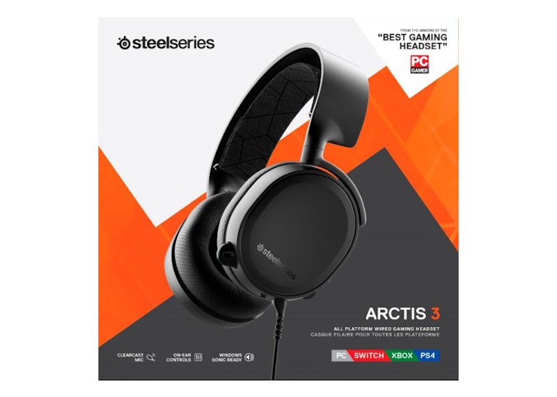 Arctis 3 black new arrivals