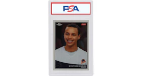 Stephen Curry 2009 Topps Chrome Rookie #101